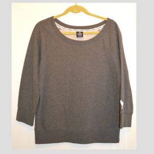 VS Pink Gray Sweater